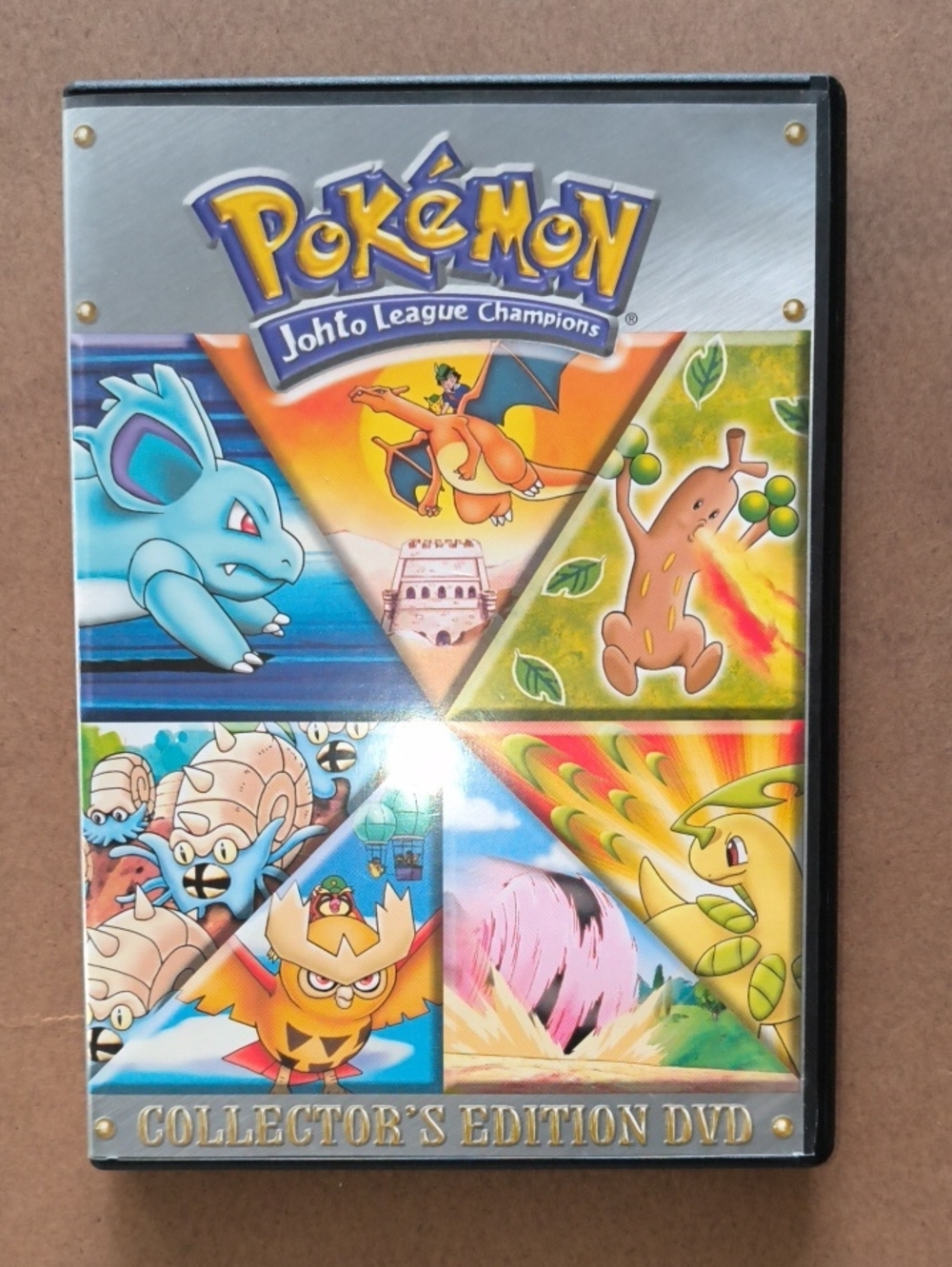 Pokemon - Journey To The Johto League Champions (DVD, Collector's Edition)